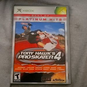 Tony Hawk Pro Skater 4 XBOX game